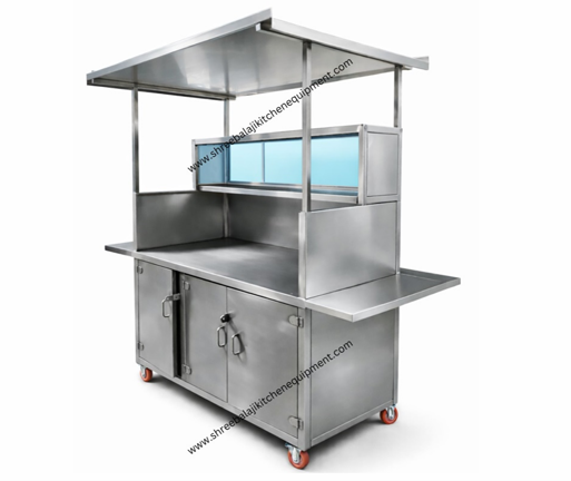 Commercial Gas Range with Griddle and Open Burner